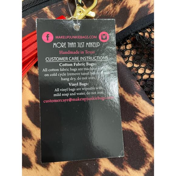 MakeUp Junkie Exotica backpack NWT Medium Everyday HTF - Picture 10 of 10